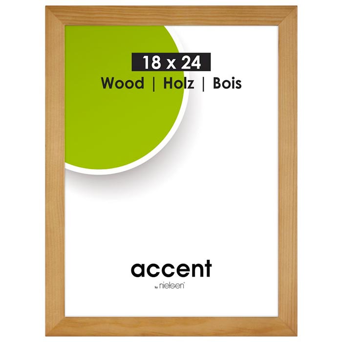 Nielsen Rahmen ACCENT Holz Holzrahmen Accent in schwarz, weiß oder natur